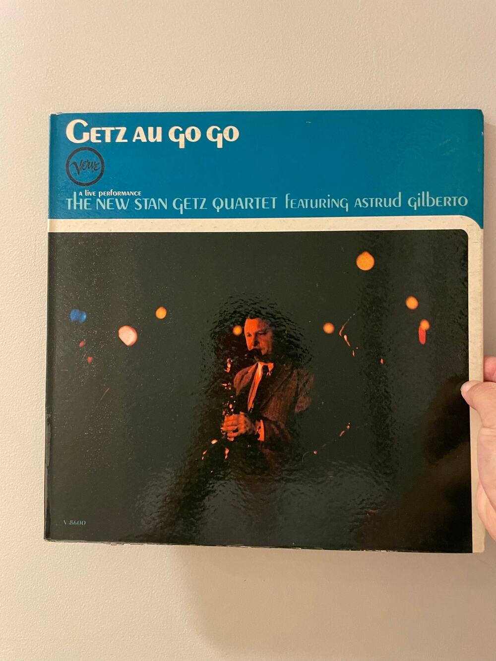 Stan Getz Au Go Go LP vintage vinyl record latin jazz album